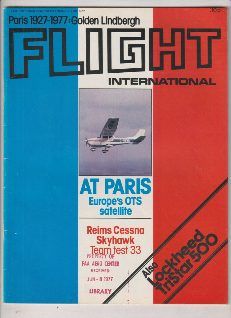 Flight International Mag At Paris Europe's OTS Satellite June 4, 1977 022120nonr