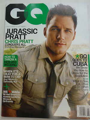 GQ Magazine Jurassic World's Chris Pratt June 2015 062215R
