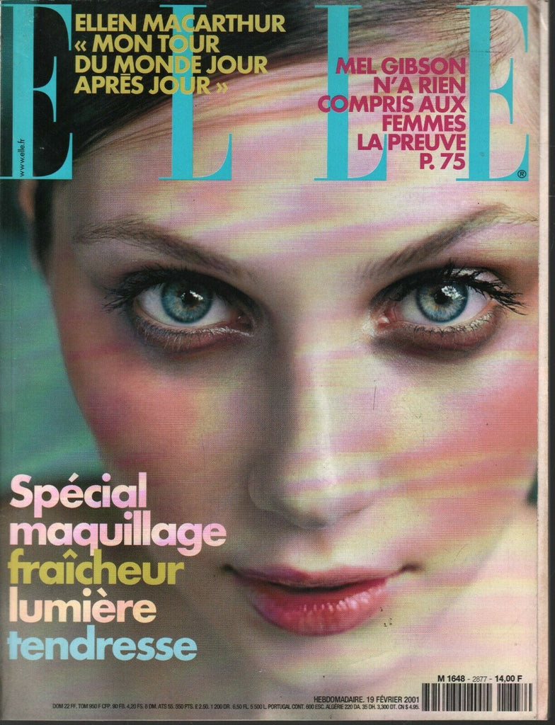 Elle French Fashion February 19 2001 Ellen Macarthur Mel Gibson 101620ame