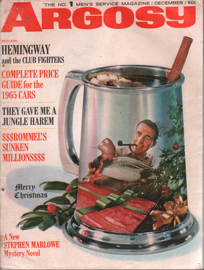 Argosy December 1964 Stephan Marlowe Hemingway 032420DBE
