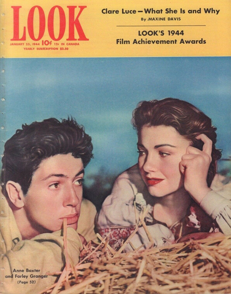 Look January 25 1944 Anne Baxter Claire Luce Maxine Davis 010219DBE
