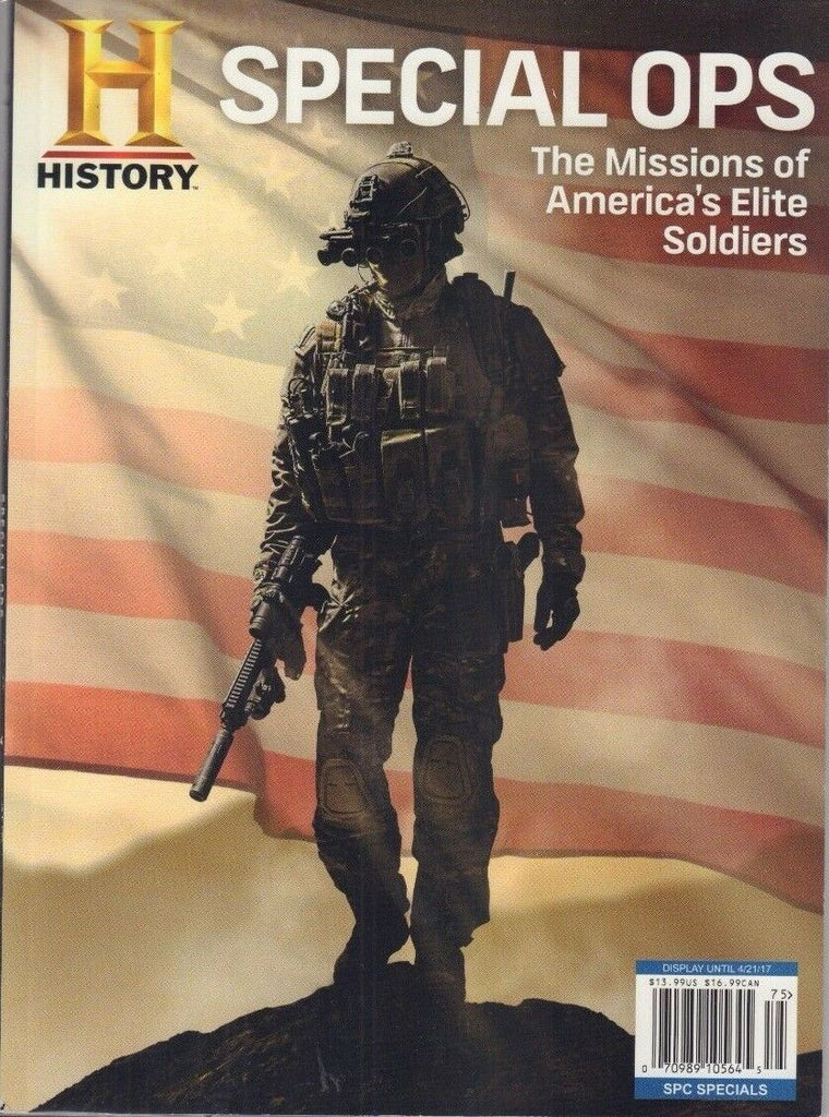 History Magazine Special Ops America's Elite Soldiers April 21, 2017 010918nonr