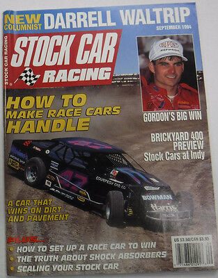 Stock Car Racing Magazine Gordon's Big Win September 1994 NO ML 072215R
