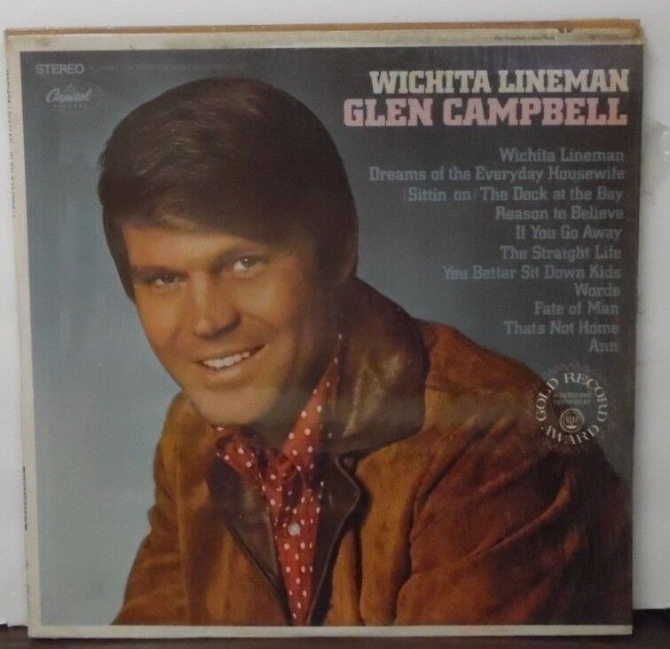 Wichita Lineman Glen Campbell vinyl ST103 092218LLE