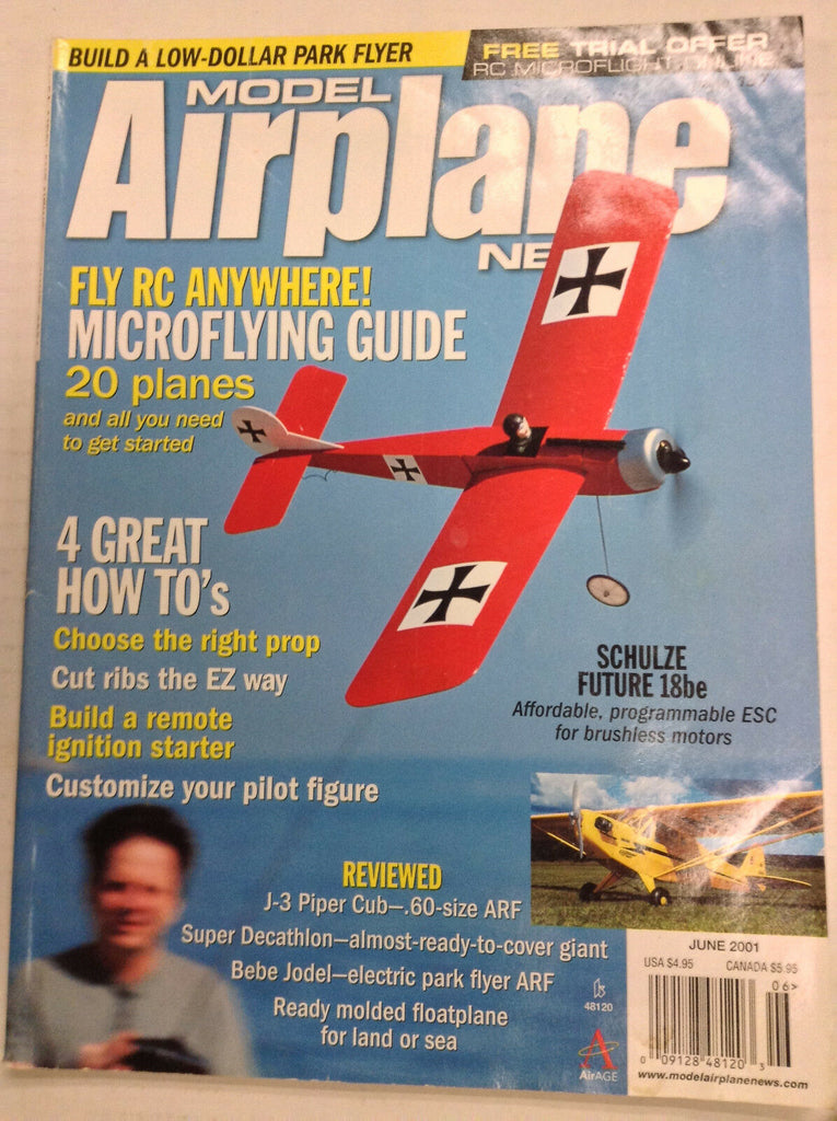 Model Airplane News Magazine Microflying Guide 20 Planes June 2001 041517nonrh