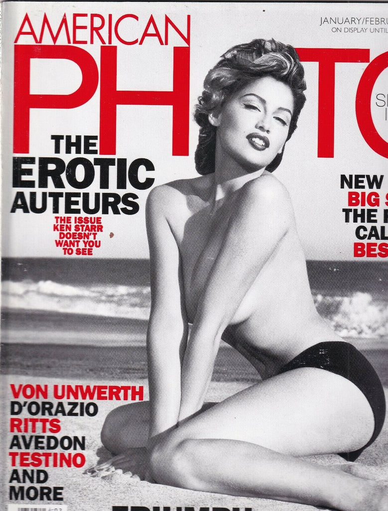 American Photo Mag The Erotic Auteurs January/February 1999 082819nonr