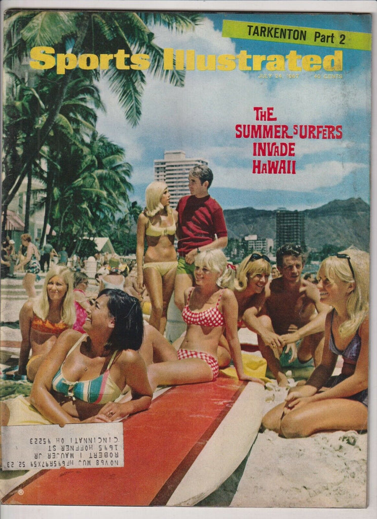 Sports Illustrated Roberto De Vicenzo Fran Tarkenton July 24, 1967 021420nonr
