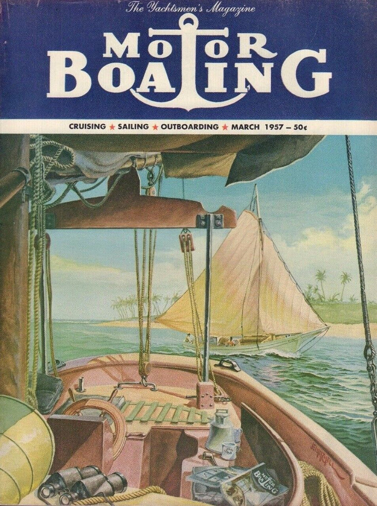 Motor Boating March 1957 Sea Bell, Under The Blue Ensign 042817nonDBE2