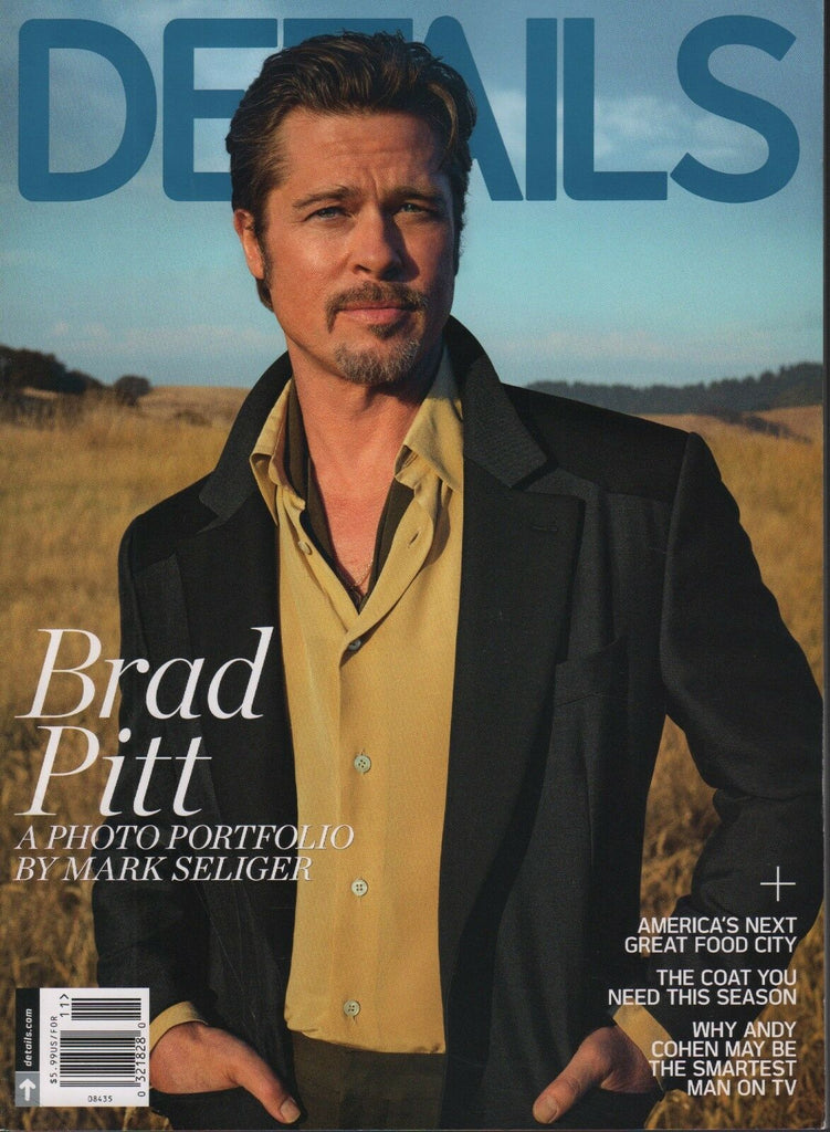 Details November 2014 Brad Pitt Andy Cohen Mark Seliger 052418DBF