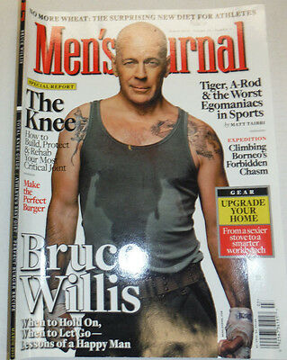 Men's Journal Magazine Bruce Willis March 2010 NO ML 121614R3