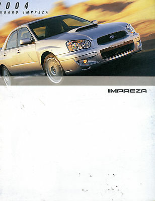 2004 Subaru Impreza Brochure EX 071516jhe