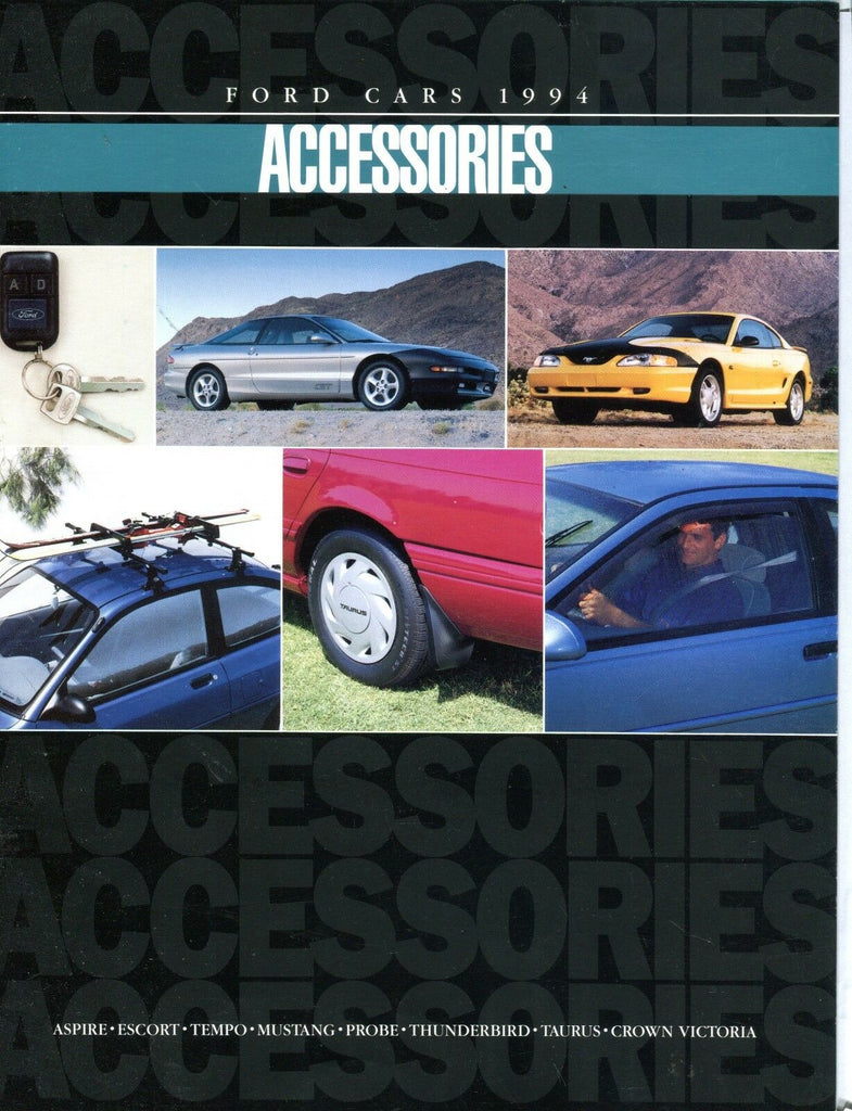 1994 Ford Cars Accessories Automobile Brochure EX 092016jhe