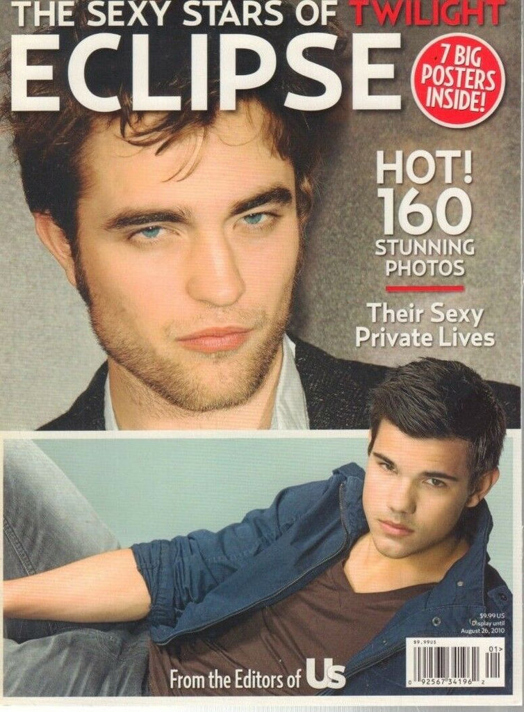 US The Sexy Stars of Twilight Eclipse Taylor Lautner Robert Pattinson 121918DBE
