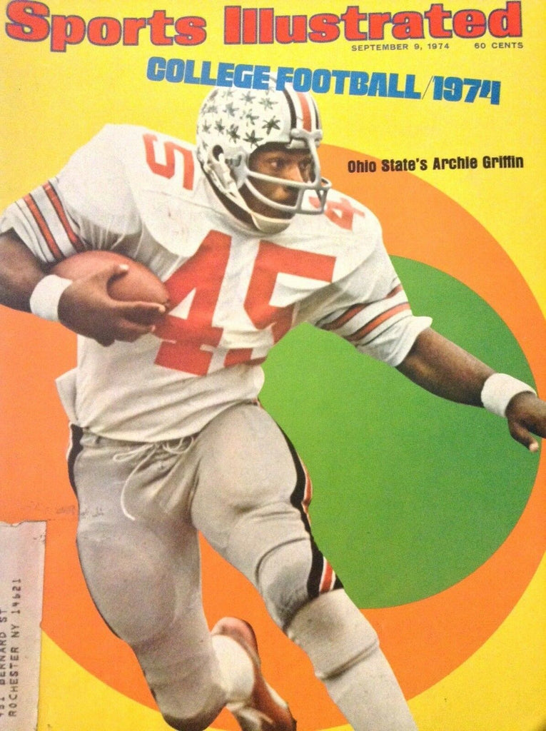 Sports Illustrated Magazine Ohio's Archie Griffin September 9, 1974 120418nonrh