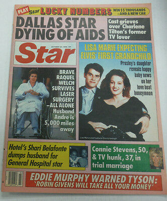 Star Magazine Lisa Marie & Raquel Welch October 1988 081315R2