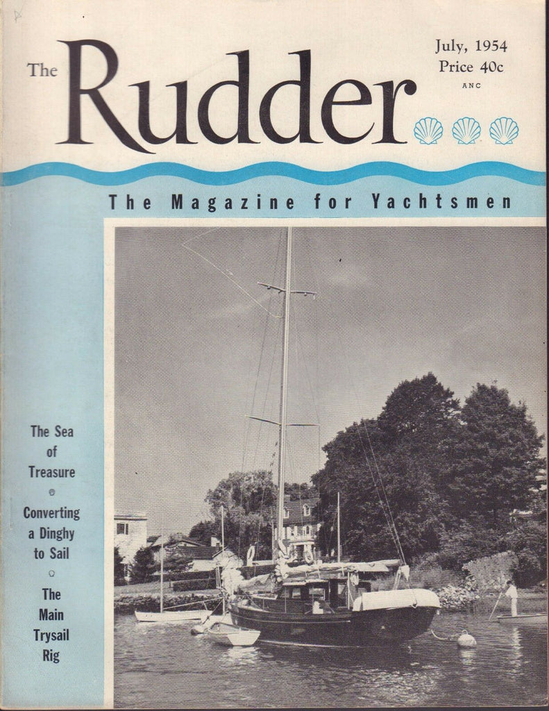The Rudder July 1954 Converting a Dinghy to Sail 032217nonDBE