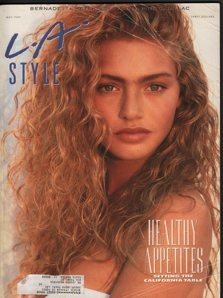 LA Style May 1989 Bernadette Peters Susan LaTempa w/ML 020420DBE