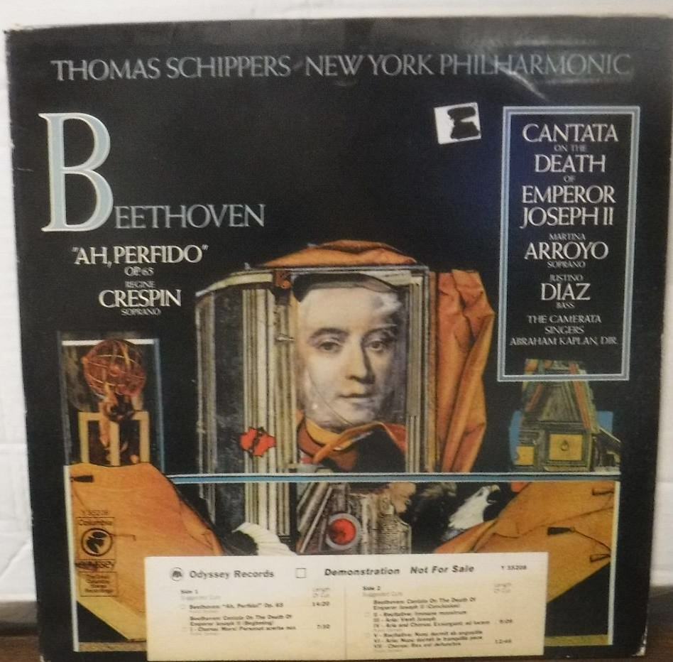 Thomas Schippers New York Philharmonic two-record set DEMO Y35208 031118LLE