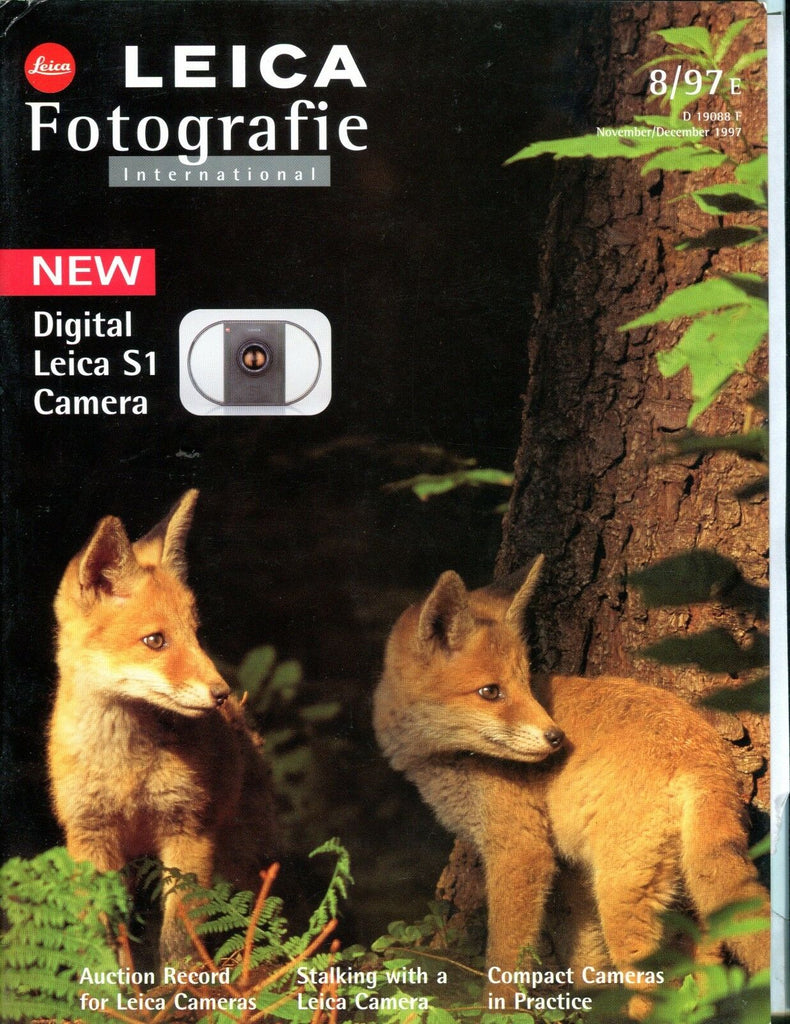 Leica Fotografie International Magazine Nov/Dec 1997 S1 EX 032317lej