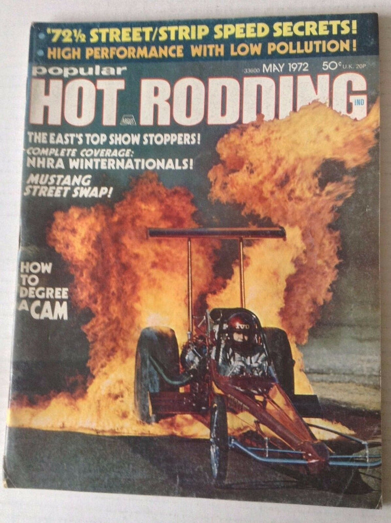 Popular Hot Rodding Magazine NHRA Winternationals May 1972 042517nonrh