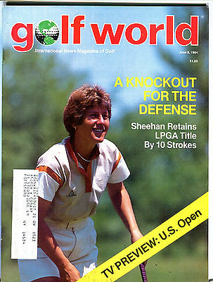 Golf World Magazine June 8 1984 Patty Sheehan EX 080616jhe