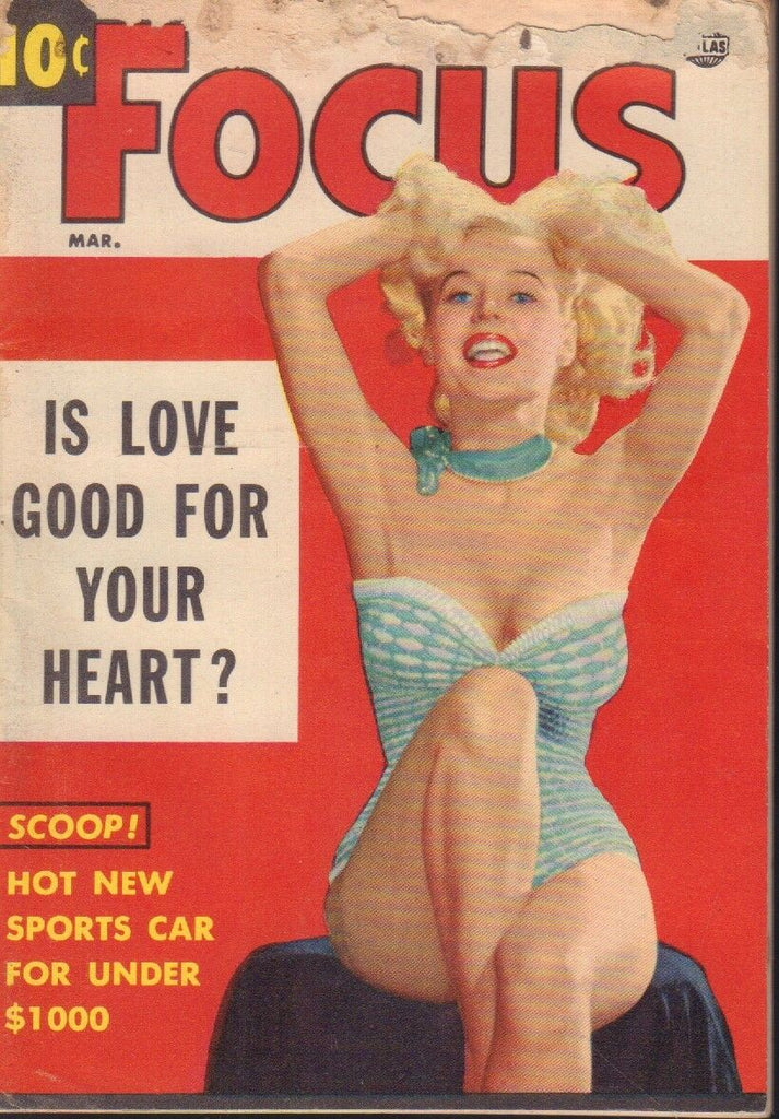 Focus Digest March 1955 Marilyn Monroe Cheesecake Pin Up 091318AME2