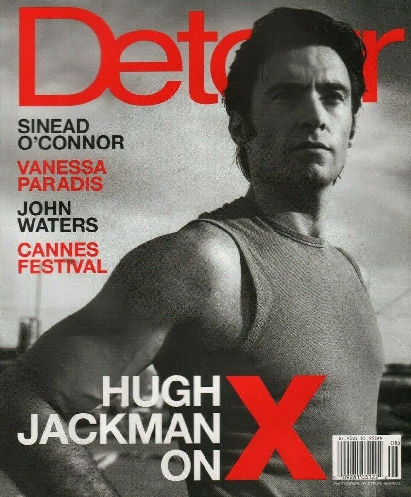 Detour August 2000 Hugh Jackman John Waters Vanessa Paradis 061319DBE