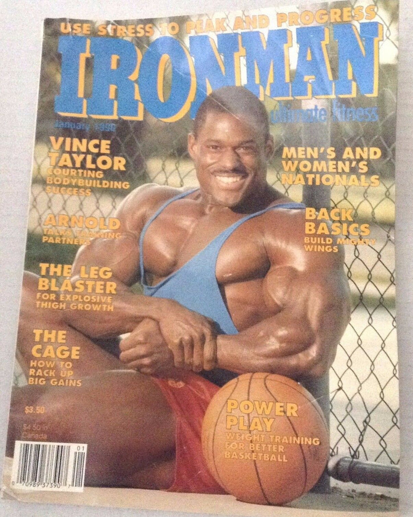 IronMan Magazine Vince Taylor Back Basics January 1990 070617nonrh