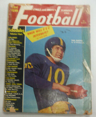 Football Magazine Phil Martha 1963 061615R