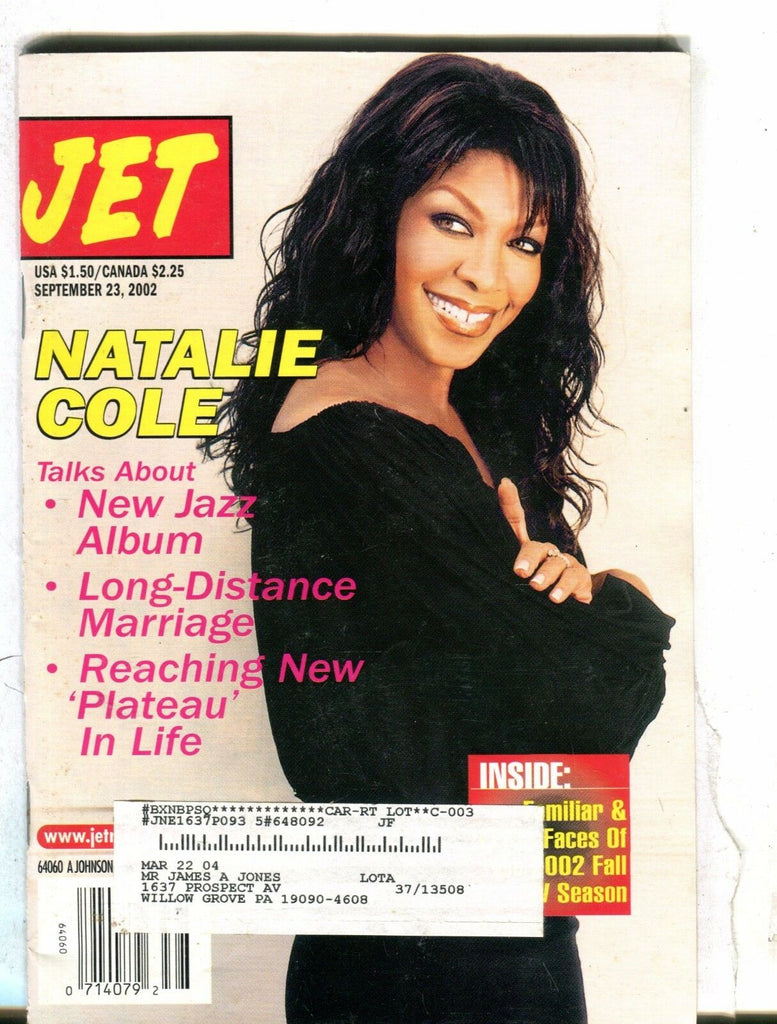 Jet Magazine September 23 2002 Natalie Cole New Jazz Album 071117nonjhe