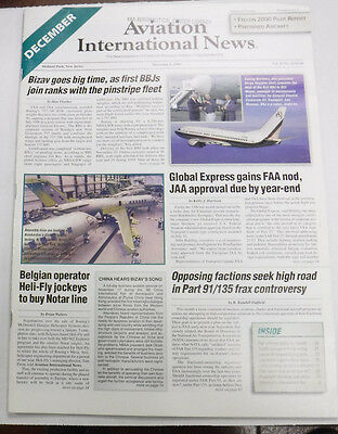 Aviation International News Magazine Bizav Goes Big December 1998 FAL 072115R