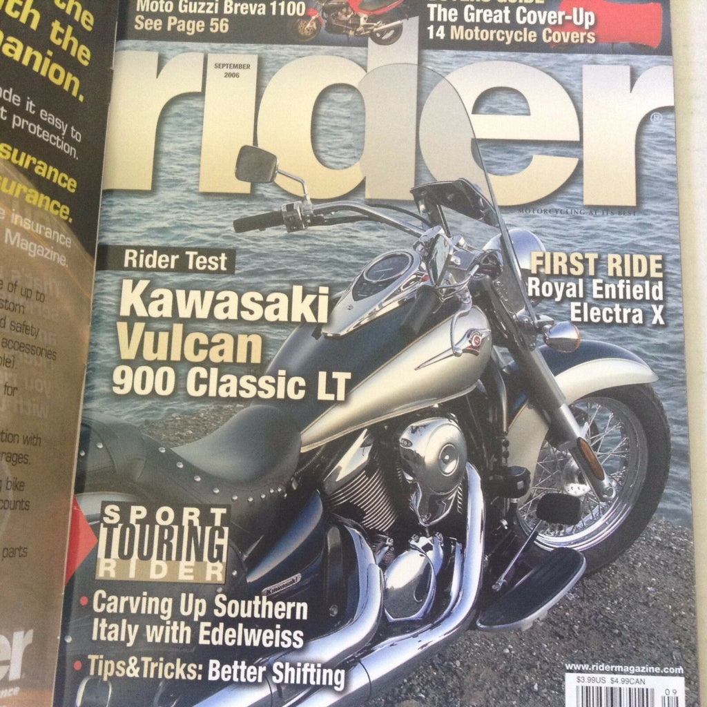 Rider Magazine Kawasaki Vulcan 900 Classic LT September 2006 060117nonrh2