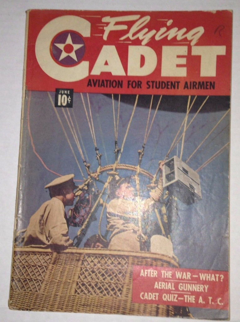 Flyng Cadet Magazine After The War Aerial Gunnery June 1943 010217RH