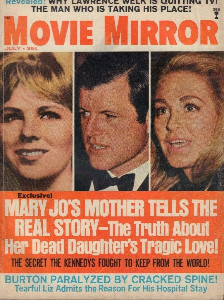Movie Mirror July 1970 Liz Taylor The Kennedys Lawrence Welk 020519DBE