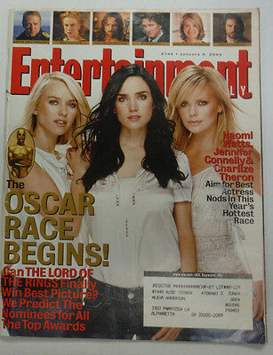 Entertainment Weekly Magazine Oscar Race Begins January 2004 070815R