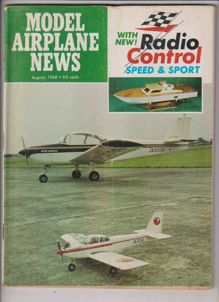 Model Airplane News Mag DeHavilland Mosquito August 1968 040420nonrh