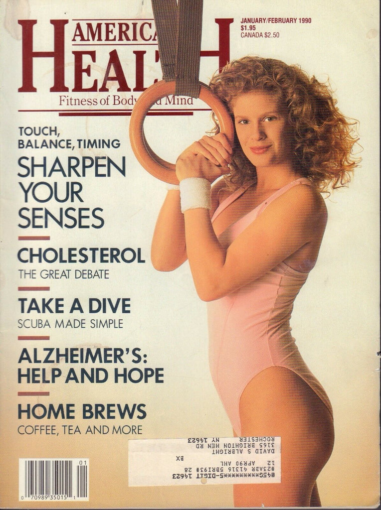 American Health January February 1990 Rachel Hunter w/ML 060917nonDBE