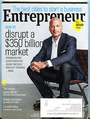 Entrepreneur Magazine August 2015 David Rosenblatt EX 062716jhe