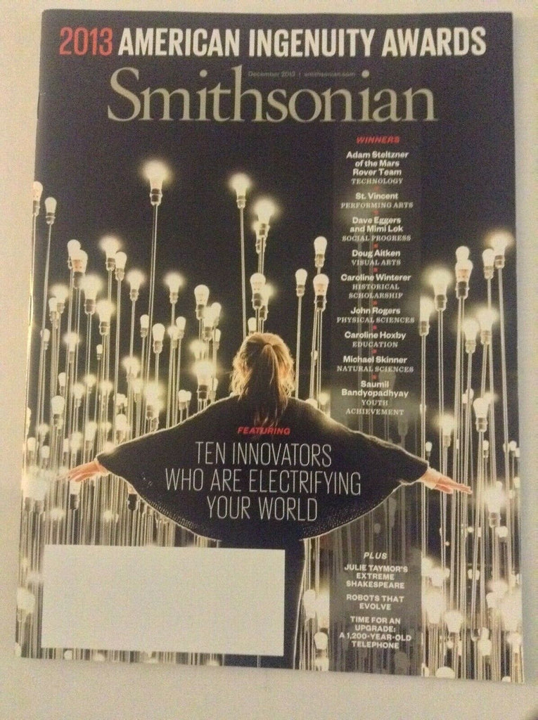 Smithsonian Magazine Ten Innovators Of Your World December 2013 060619nonrh