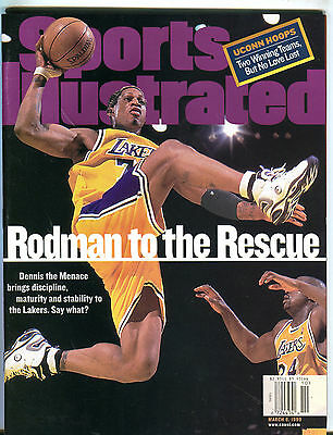 Sports Illustrated Magazine March 8 1999 Dennis Rodman EX 072016jhe