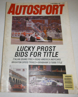 Autosport Magazine Italian Grand Prix & Indy Cars September 1989 080514R1