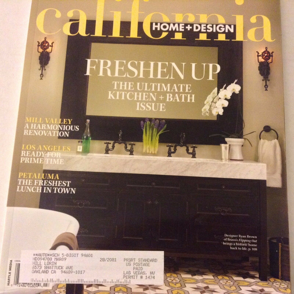 California Home + Design Magazine Ryan Brown Flipping Out July 2008 070817nonrh2