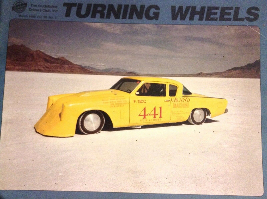 Turning Wheels Magazine Studebaker Land Speed Runs March 1998 020418nonrh