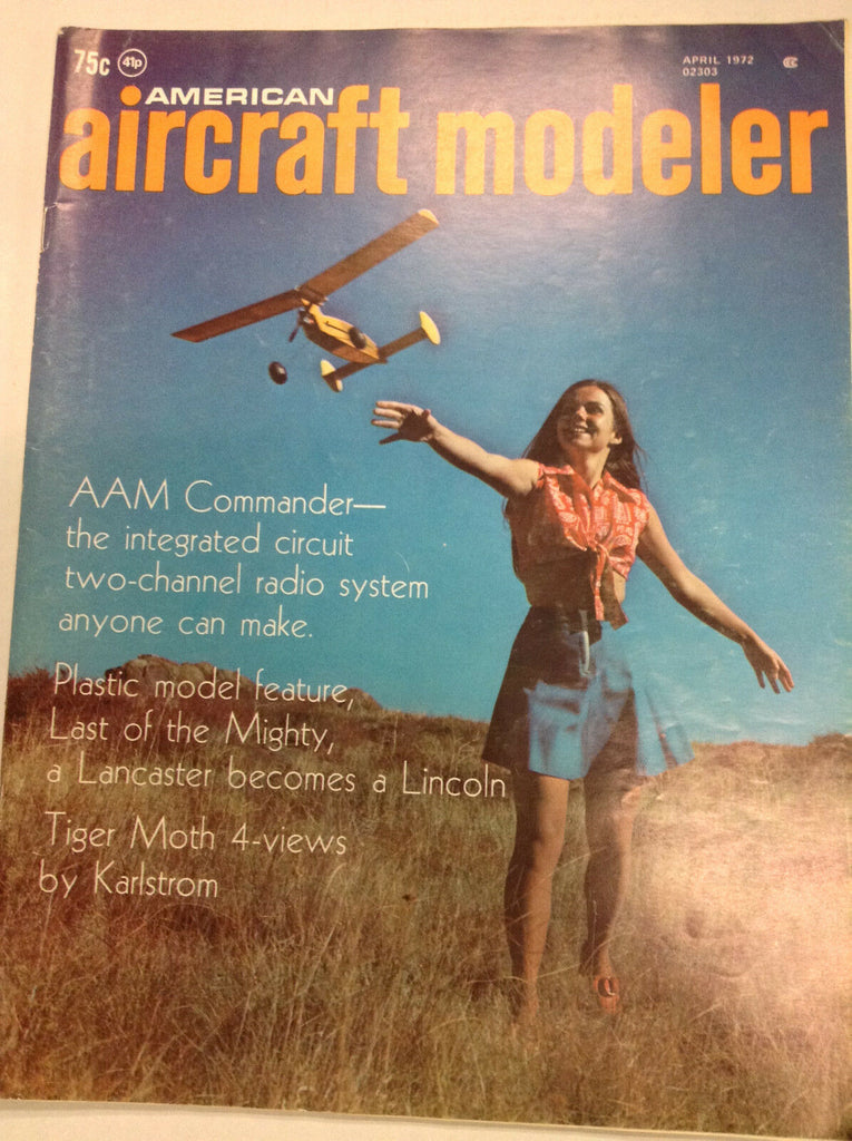 Aircraft Modeler Magazine AAM Commander Lincolns April 1972 040917nonrh2