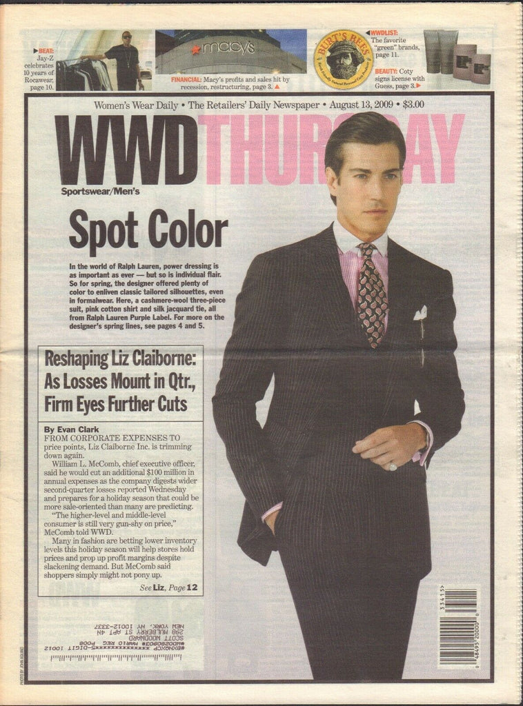 WWD August 13 2009 Ralph Lauren Evan Clark Jay-Z 021419DBE2