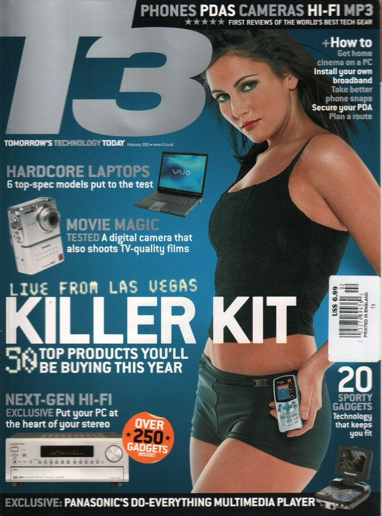 T3 UK Technology Magazine February 2003 Panasonic Las Vegas 012220AME2