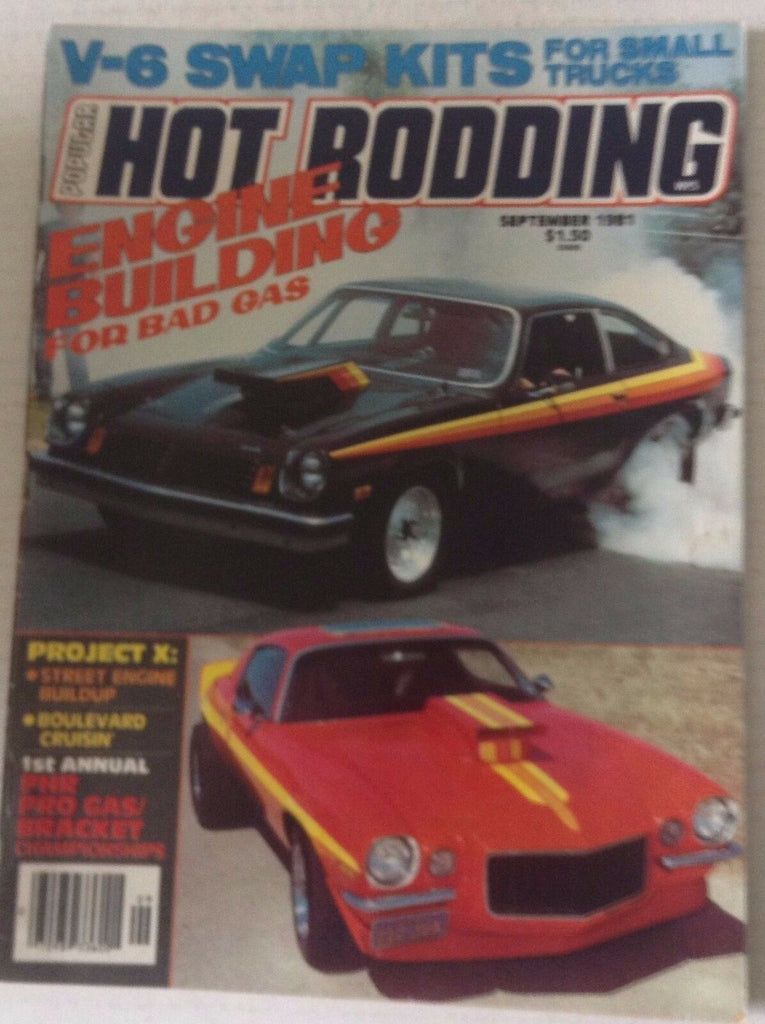 Popular Hot Rodding Magazine Engine Building Bad Gas September 1981 042717nonrh