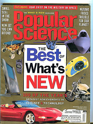 Popular Science Magazine December 1997 Best Of What's New EX 041516jhe
