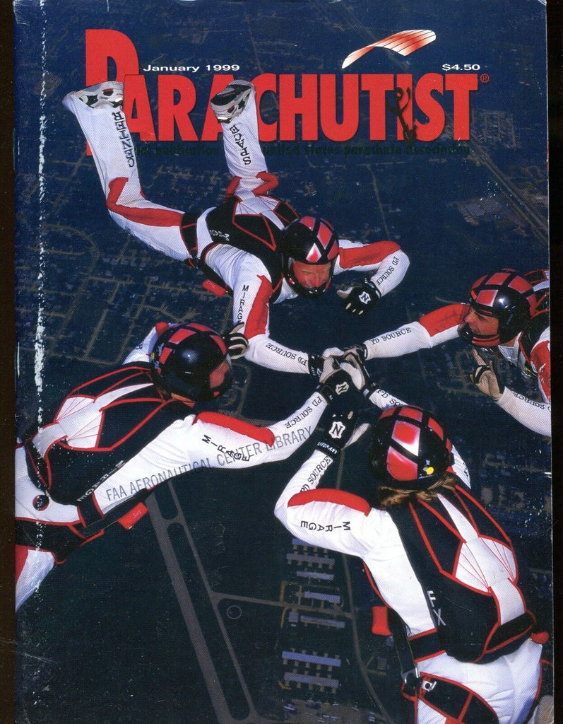Parachutist Magazine January 1999 Dawn English FAA EX w/ML On Back 022517nonjhe