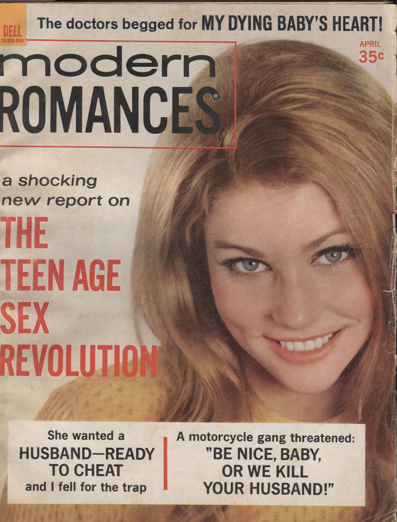 Modern Romances April 1968 Emily Andrews Lucille J Goodyear 041020DBE